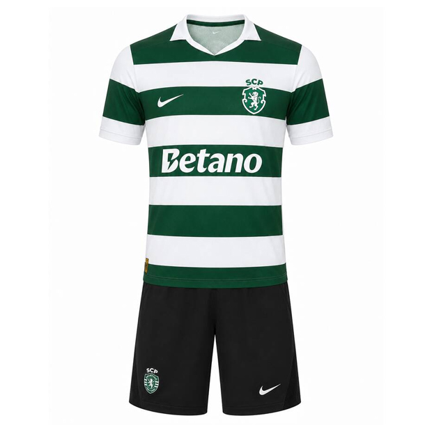 Trikot Sporting De Lisboa Heim Kinder 2026-27